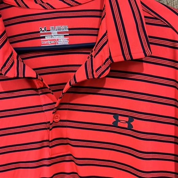 Under Armour heat gear loose fit polo size 2XL - Picture 2 of 4